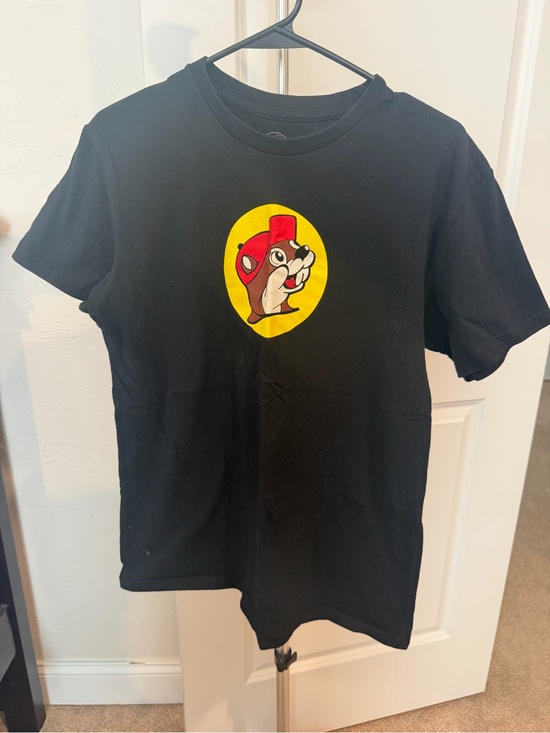 BUC-EE'S Other - Unisex Black T-Shirt with BUC-EESMascot